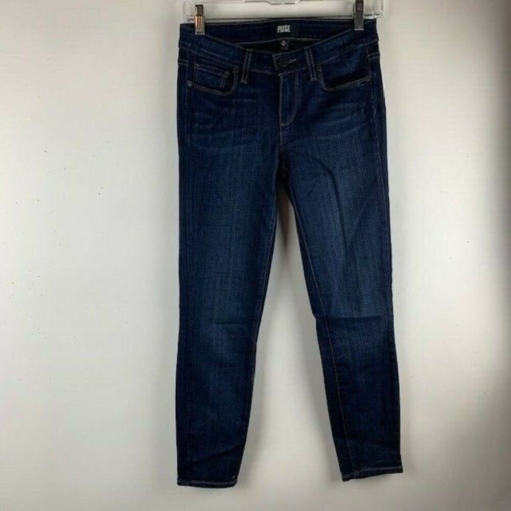 Paige Size 26 Womens Jeans Dark Wash Stretch Skinny